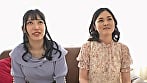 インタビュー中にも関わらずにとんでもなく下着を濡らしている剛毛母と性への目覚め120%の美意識高い系の娘が快楽堕ちに突入！ 1
