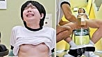 男子にバレるかな？つるぺた姉妹のなりきり健康診断 ビンカンなところを触られてもガマンしてたのに･･･ 11
