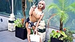 【黒ギャル＝ドスケベ説･･･無事立証！！攻めてるビジュなのに泣きアクメのギャップSEX！！】【ガチギャルお姉さん（美乳）に大欲情でハッスル♪ハッスル♪】【マッチガチャSSSRのビジュ〇エロス全開！！カフェオレハッピービッチとナマナカ！！】 蘭華 1