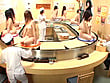 クルクル回る好きな女にぶっかけ放題 顔射できる回転寿司 2号店 1